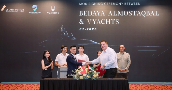 VYachts chính thức hợp tác với Bedaya Almostaqbal, mở rộng thị trường du thuyền cao cấp tại UAE